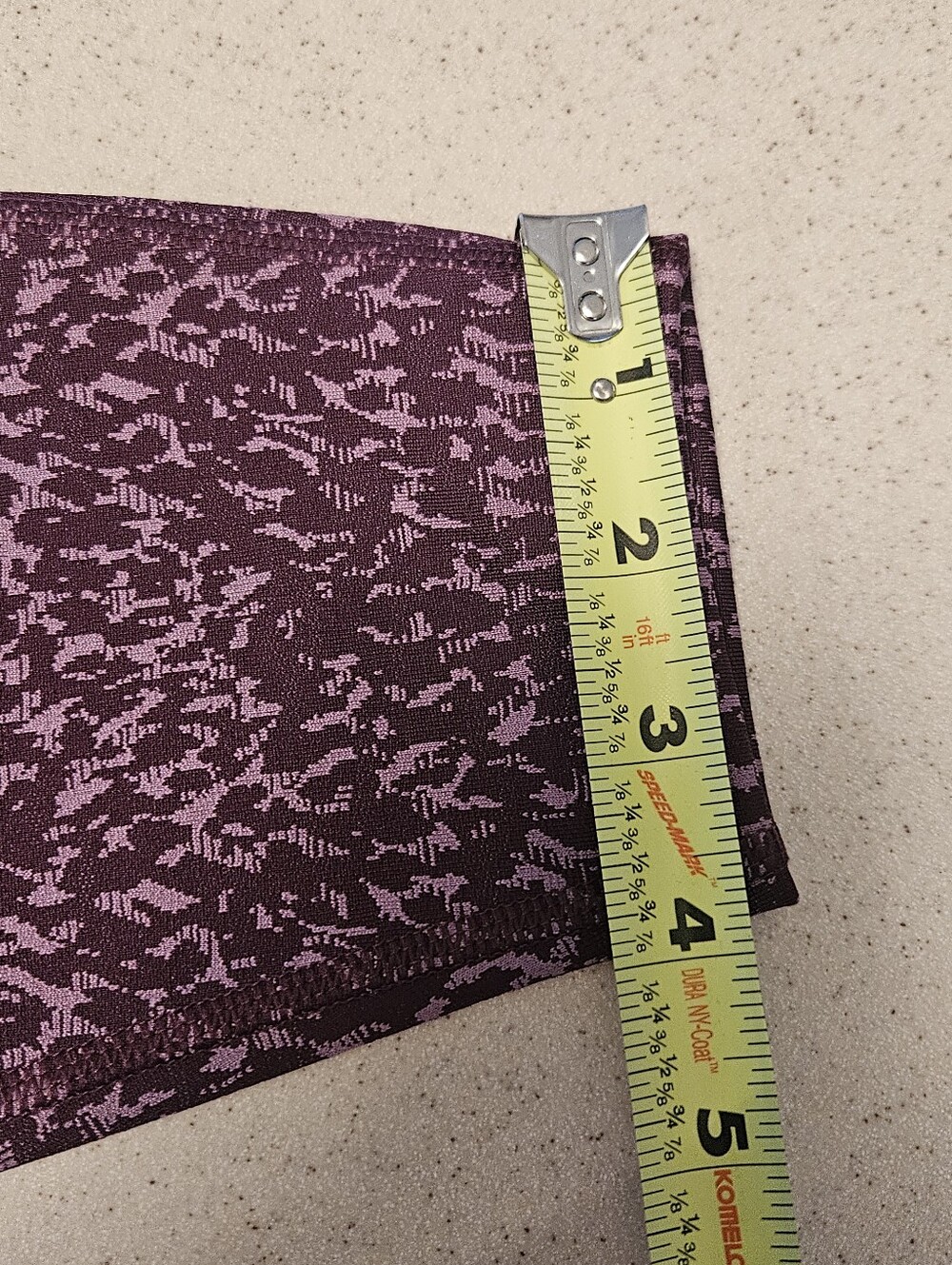 All In Motion SZ M Red/Pink Printed Athletic Leggings Side Pockets NWOT - Picture 9 of 11